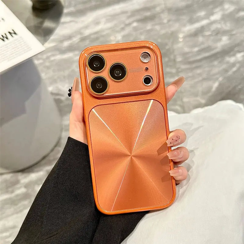 Unique Sunburst Laser Design Makes Your Phone Stand Out. Slim Profile Won’T Add Extra Weight. It Is a Stylish and Practical Phone Accessory for Daily Use.Compatible with Iphone 18.17.16.15.14.13.12.11